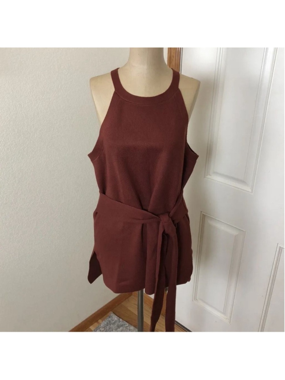 Anthropologie Brick Knit Top Small NWT